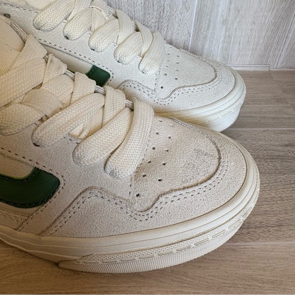 Vans Chunky Classic White and Green Caldrone Shoes Women 7 - Picture 7 of 16